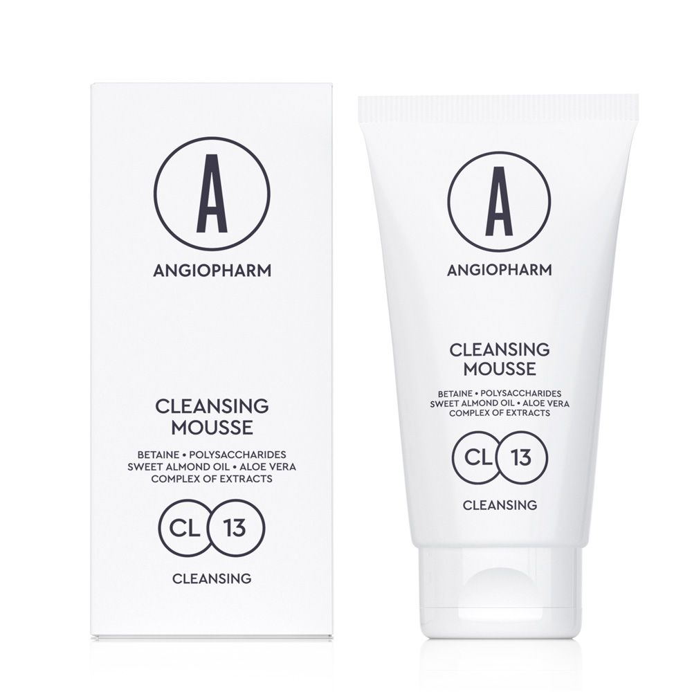ANGIOPHARM Очищающий мусс для лица