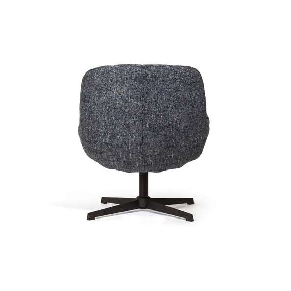 Крутящееся кресло Mateo, синее букле