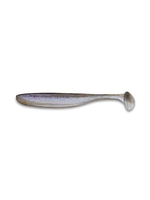 Приманка силиконовая Keitech Easy Shiner 4" PAL #01 Chartreuse Red Flake, 3 упаковки по 7 штук