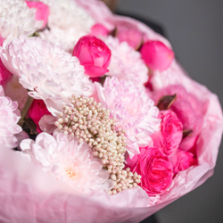 Букет цветов Розовое утро