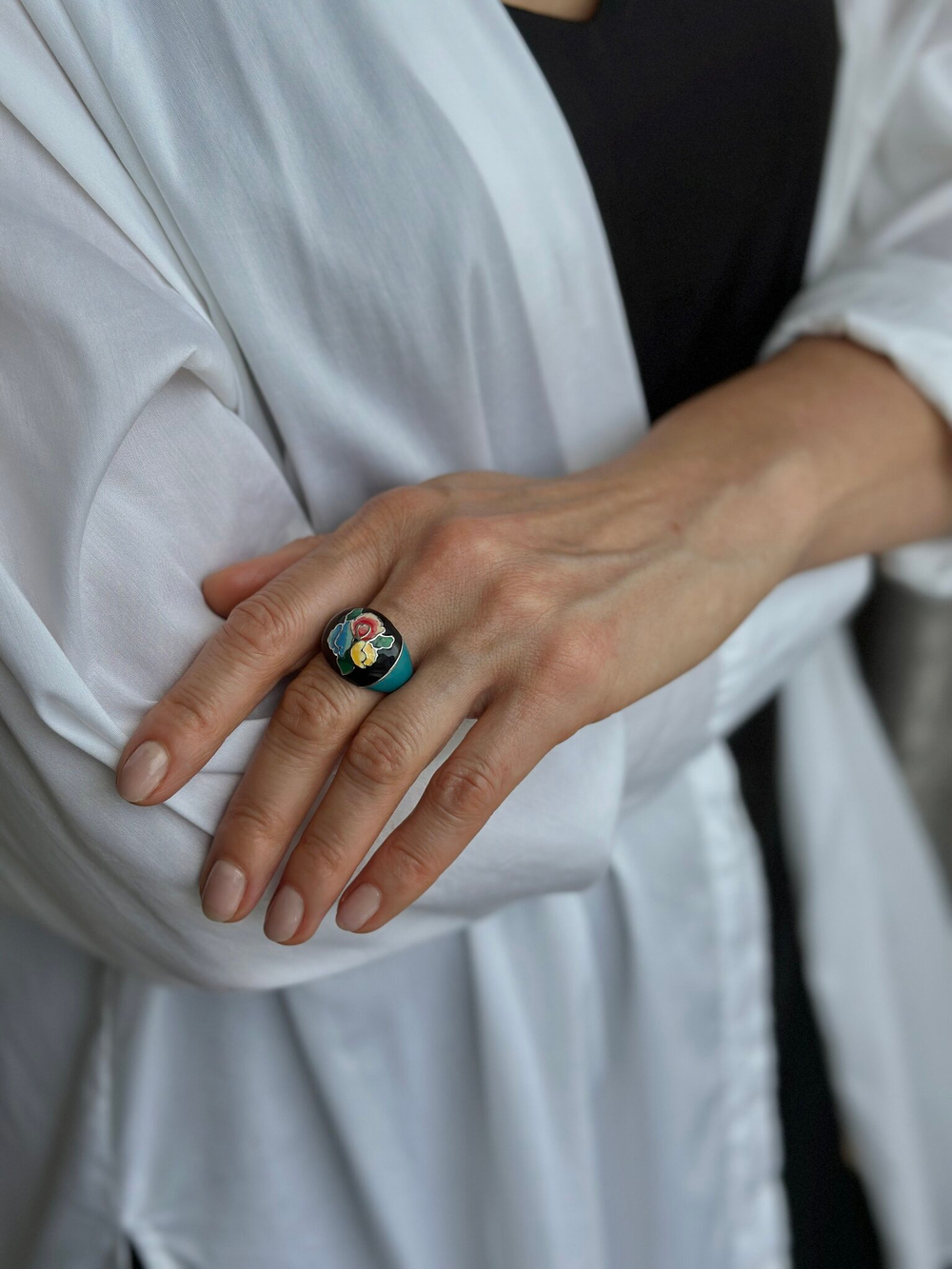 Кольцо 94011166 серебро 925° размер 18,5