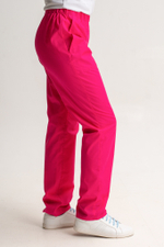 Брюки повара женские Фуксия