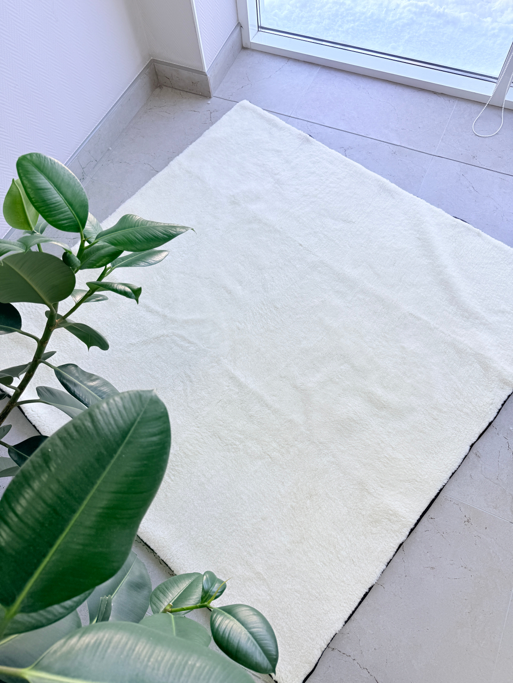 Ковер шерстяной натуральный