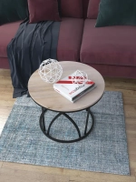 Журнальный стол Тюльпан - ЧД - МДФ в ПВХ