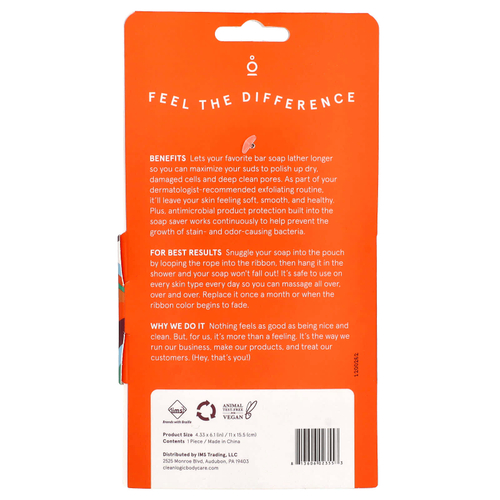 CleanLogic, Средство для ванны и тела, отшелушивающее мыло, 1 шт.