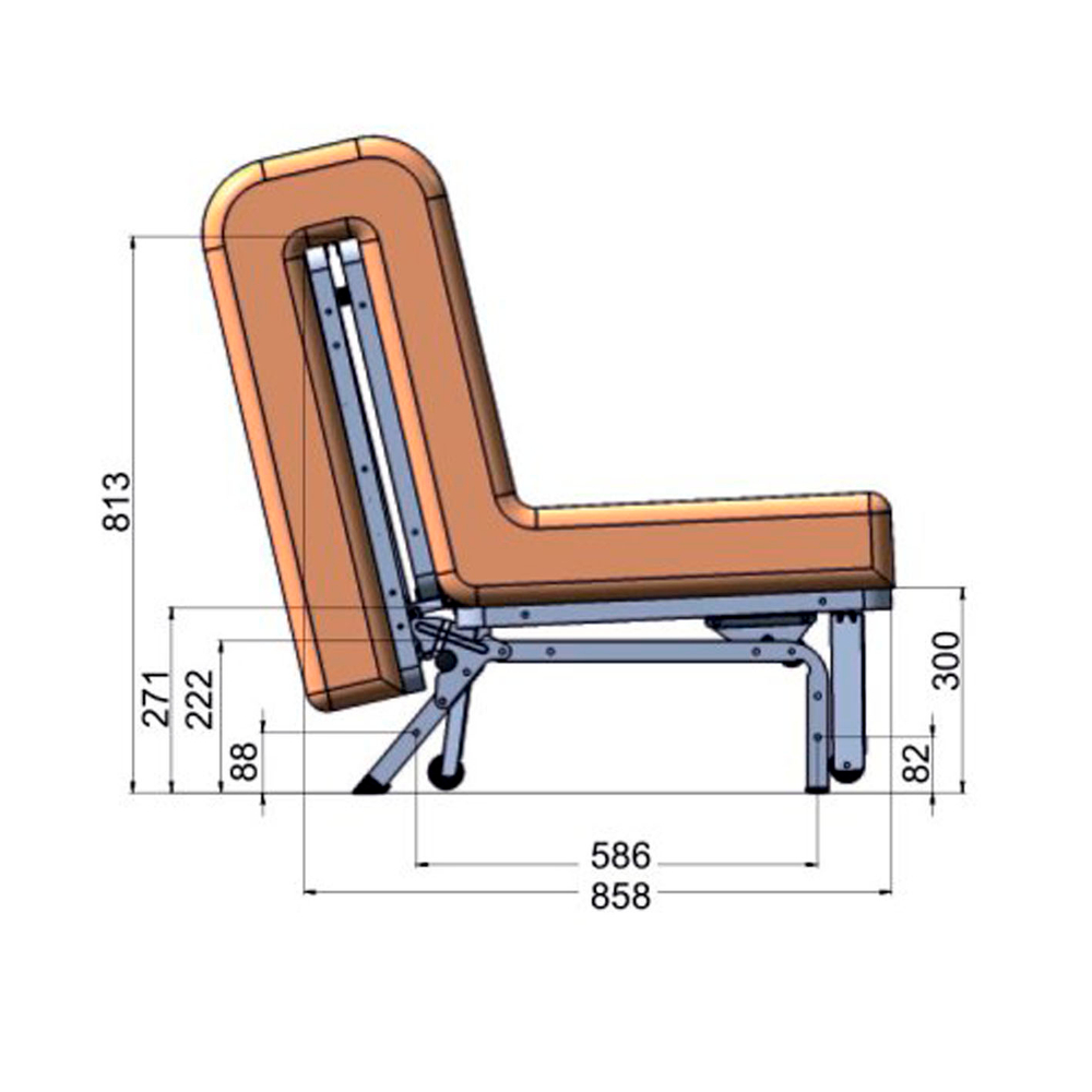 Механизм АТС 180 для дивана Аккордеон (Бельгия)