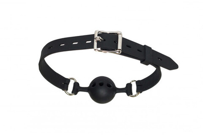 Дышащий кляп Party Hard Charmer S (Цвет: черный)