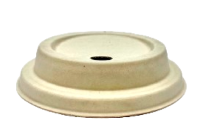 Крышка D-80 мм из сахарного тростника Крафт new (1000 шт/кор)