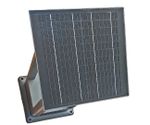 Светильник уличный Рентай серый с солнечной батареей w20*20 h80 Led 8W (4000K) Декоративная подсветка синяя. С пультом ДУ