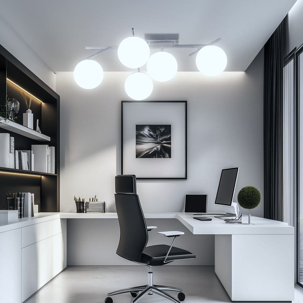 Citilux DORSY CL223151 LED Люстра поворотная с пультом Матовый Хром