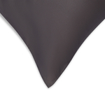 Комплект постельного белья из премиального сатина темно-серого цвета из коллекции essential, 150х200 см