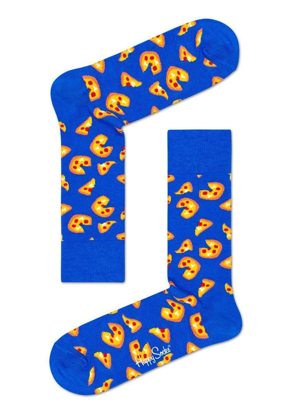 Носки унисекс Pizza Sock с кусочками пиццы (Размер: 25) (Цвет: зеленый)