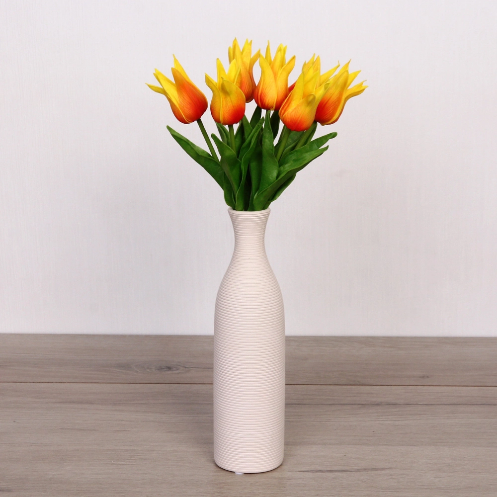 Цветы искусственные «Natur» 37см Тюльпаны 7шт желтые