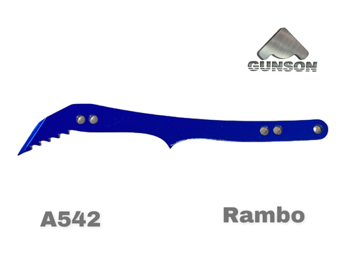 А542 Зуб Grivel / Rambo /4мм / Blue / Toth / HRc 55-58