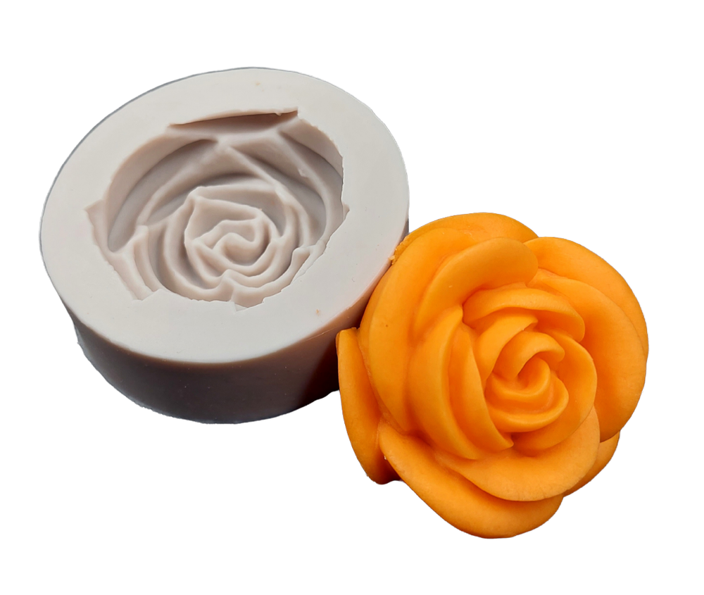 Молд Роза Английская 2Д, силикон 7*2,6см (Китай)