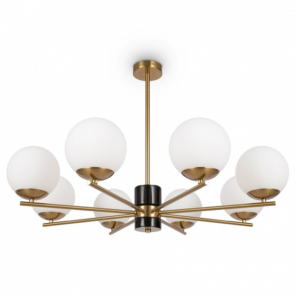 Люстра на штанге Freya Marble FR5230PL-08BS