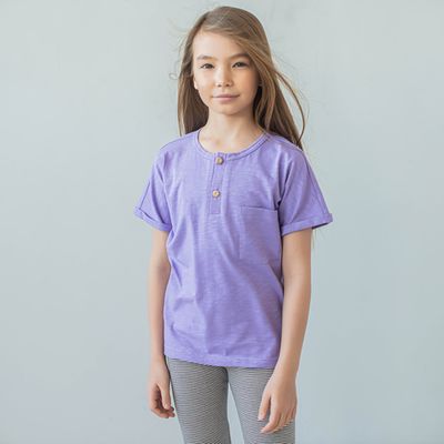 Polo T-shirt - Lilac