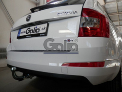 Фаркоп оцинкованный Galia S105C для Skoda Octavia седан/универсал 2013-(паспорт и сертификат в комплекте)(без электрики)