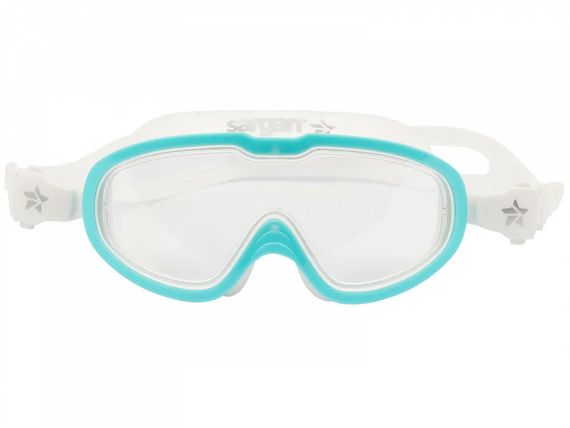 Очки для плавания детские Sargan Старт бирюзовый/прозрачный