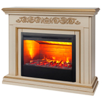 Каминокомплект Real Flame Leticia 26 WT-619G с очагом 3D Helios 26