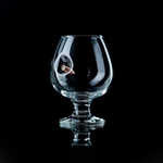 Бокал "Непробиваемый"для коньяка с пулей, 390 мл