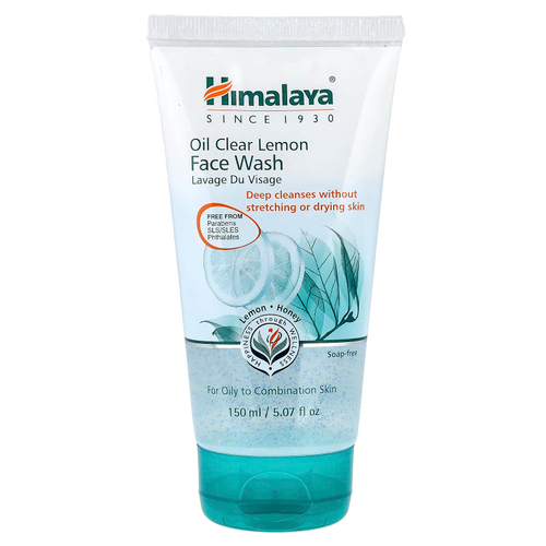 Himalaya, Средство для очищения лица с лимоном для удаления лишнего жира, для жирной кожи, 5,07 ж. унц.(150 мл)