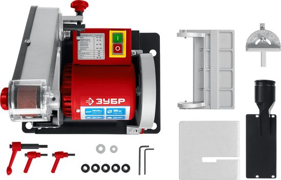 Тарельчато-ленточный шлифовальный станок "ЗУБР" ЗШС-330