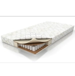 Матрас Askona Balance Status 90x200х19, среднежесткий/среднежесткий