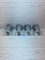 Ножки для мебели металлические высота 10 см4 штуки