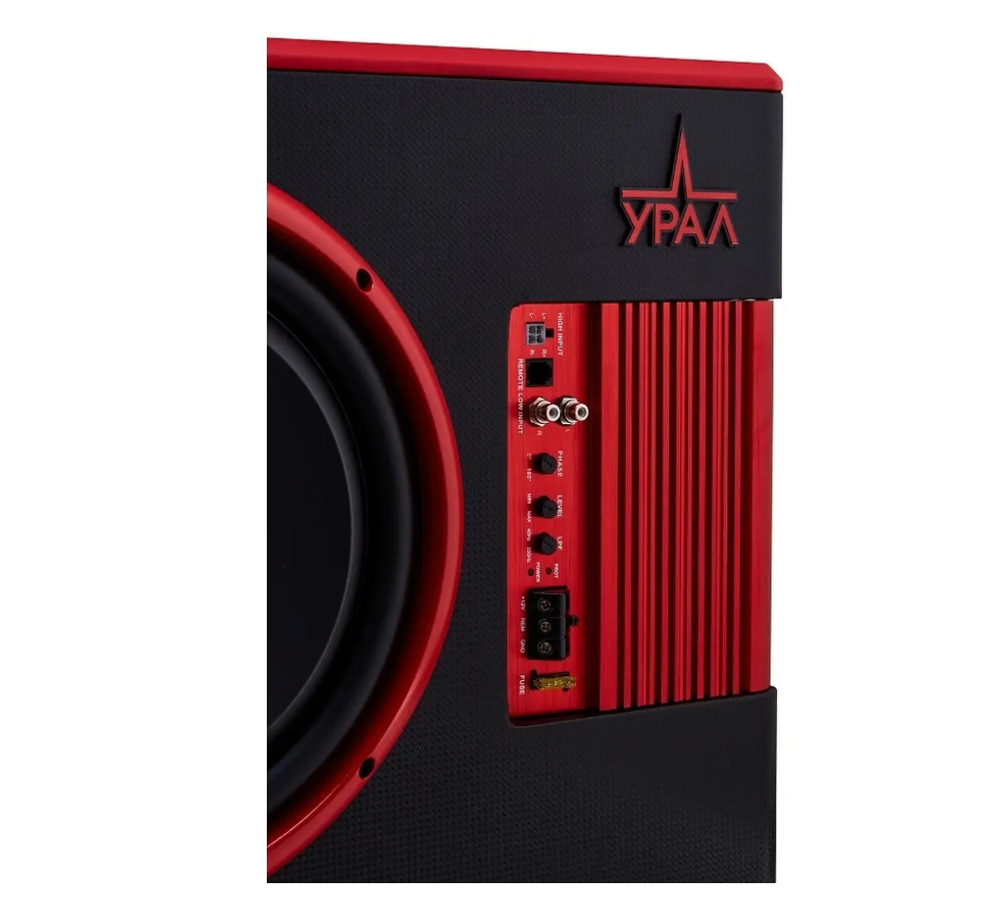 Автосабвуфер УРАЛ АС-У12А Компакт "Ураган"