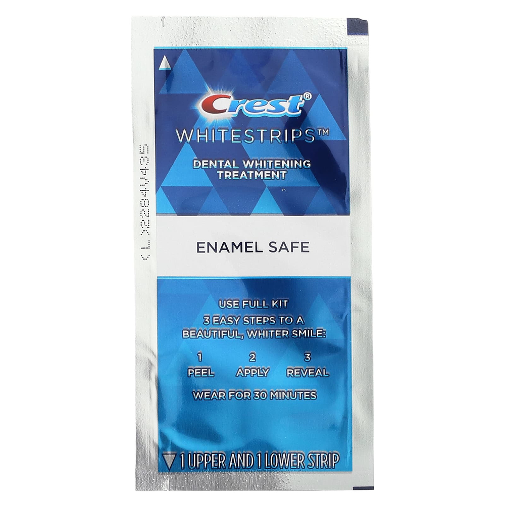 Crest, 3D Whitestrips™, набор для отбеливания зубов, заметное отбеливание, 20 полосок