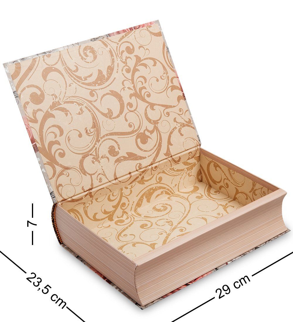 WG-07/3-B Коробка подарочная «Книга» цв.серый