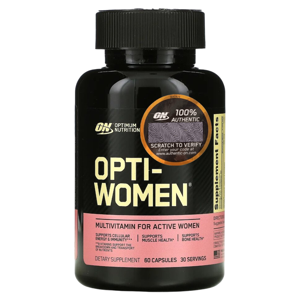 Optimum Nutrition Opti-Women Caps.,Мультивитамины для женщин 60/120капс