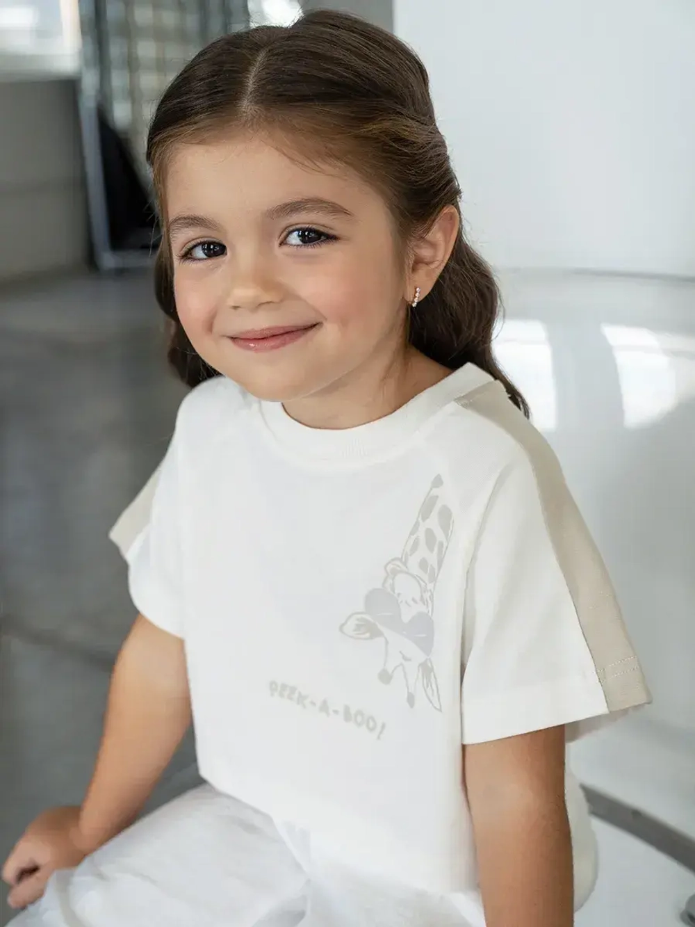 Кроп-топ футболка для девочки