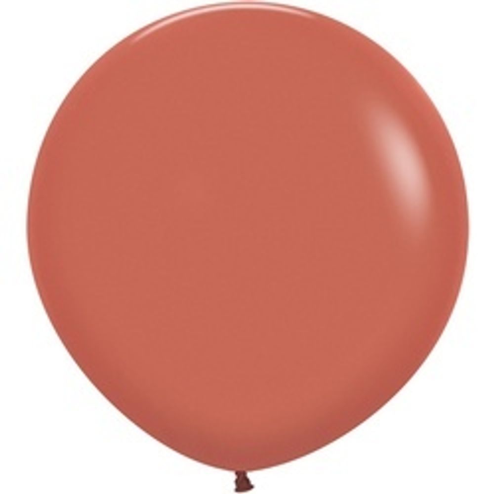 Шар (24"/60 см) Терракоттовый (072), пастель 1 шт.