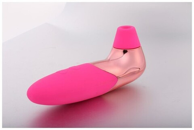 Вибростимулятор PRO-X5 с функцией вакуумной стимуляции розовый (Цвет: розовый)