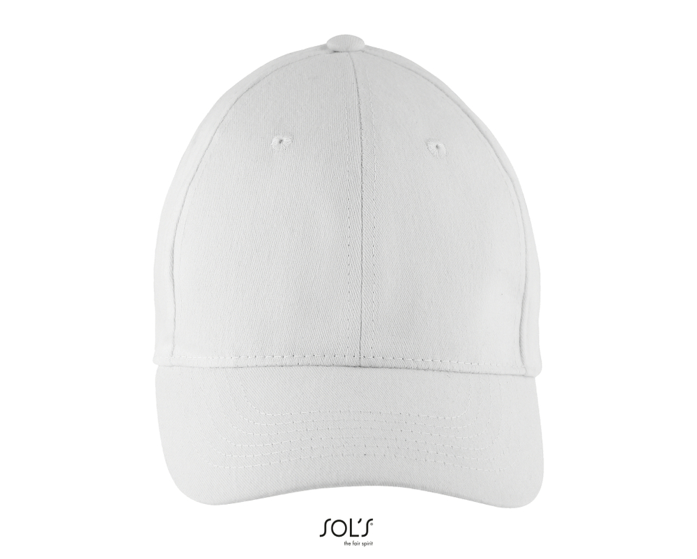 Бейсболка SOLAR, 6 клиньев