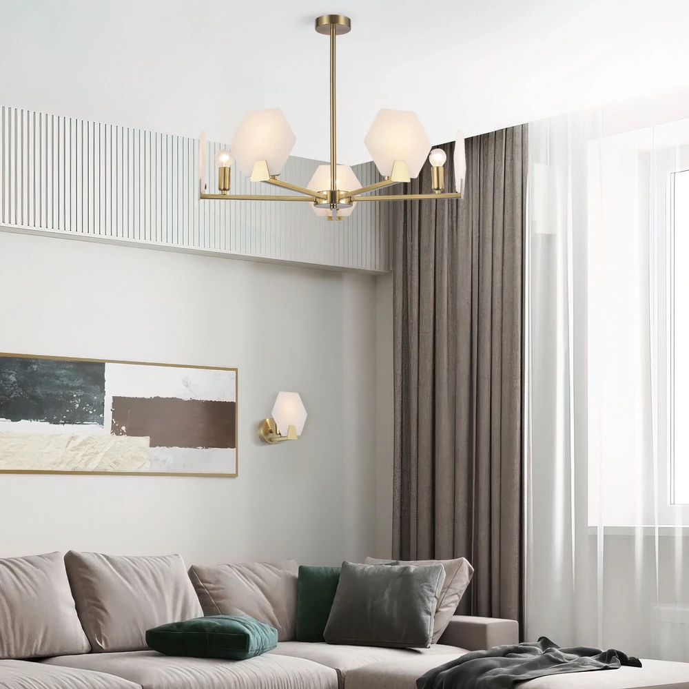 Люстра на штанге Eurosvet MARBLE 60158/5 4690389201141