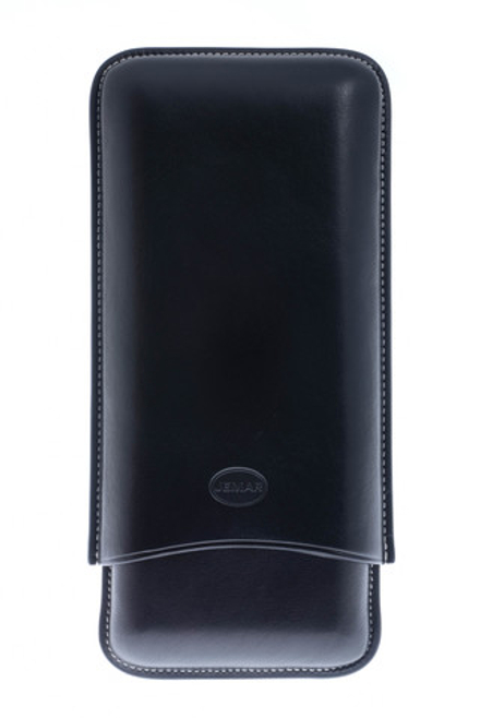 Чехол Jemar на 3 сигары (диаметром до 28 мм), натуральная кожа