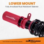 2004 - 2010 подходит для автомобиля BMW 5 Series E60 Sedan Adjustable Damper 525i 530i 535i 550i Coilover Kit lowering kit