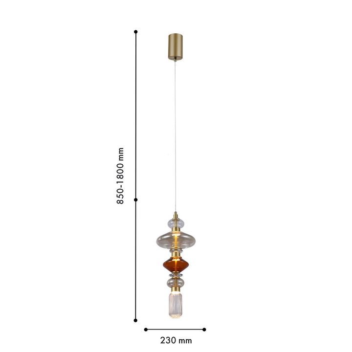 Подвесной светодиодный светильник Favourite Veneto 4237-1P