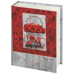 Фотоальбом Image Art IA-100PP серия 385 Цветы термосварка 50 листов 100 фотографий размер 10х15 | Image Art