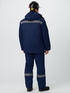 Костюм зимний "Мастер" полукомбинезон (т.синий)