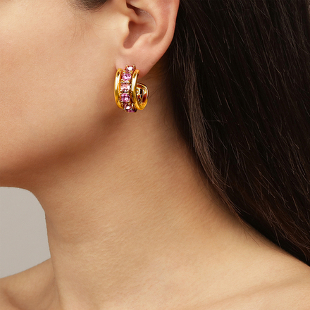 Серьги Dyrberg Kern HELEN SG ROSE 440049