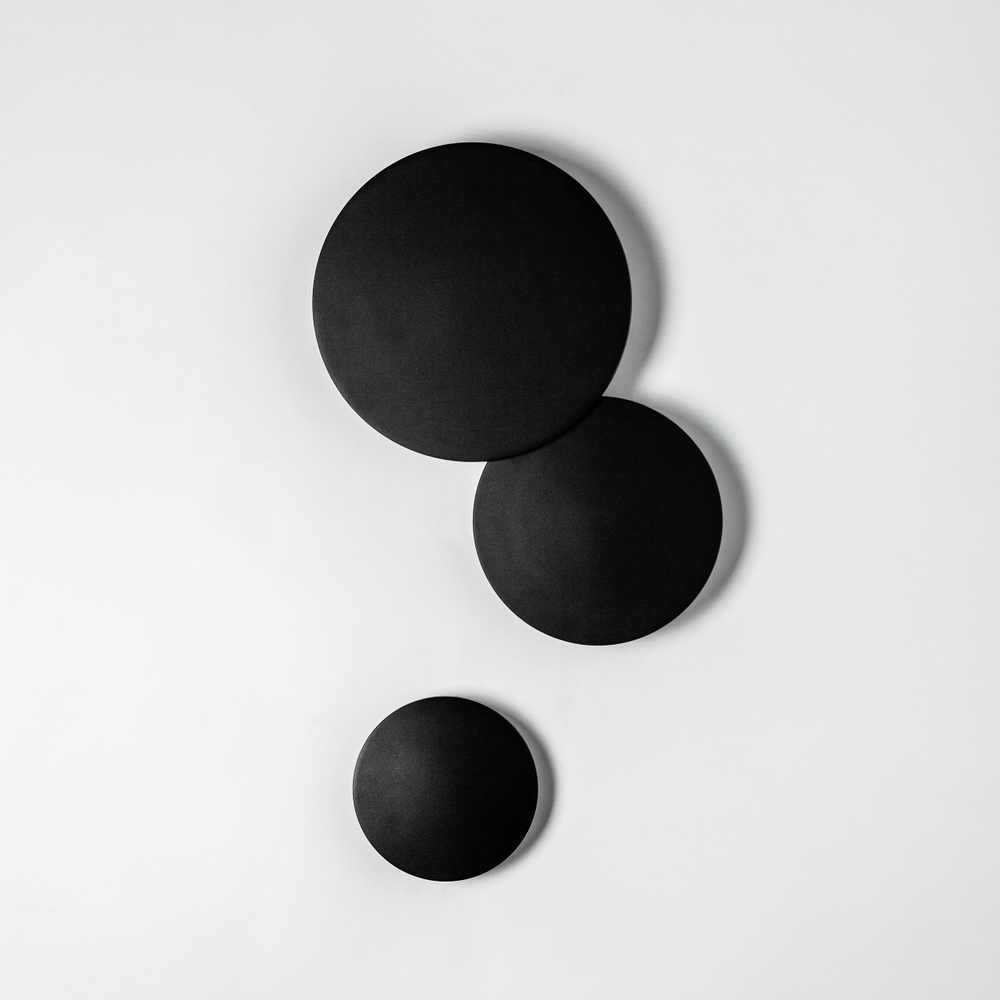 379237 Светильник PIATTO 1x10W LED 1000LM G ЧЕРНЫЙ 3000K IP65