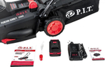 Газонокосилка аккумуляторная P.I.T. PLM20H-330A/1
