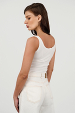 Майка на широких бретелях