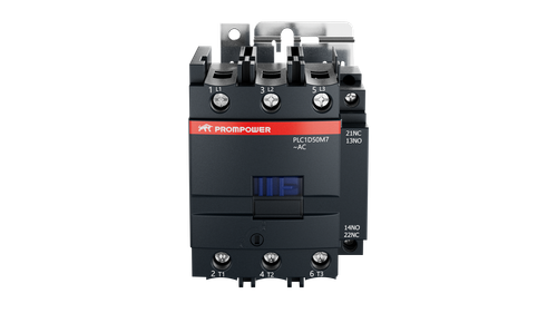 Контактор Prompower PLC1D50M7 серии Pulse, ток 50А, 3 полюса, доп контакт 1НО+1НЗ, катушка 230AC
