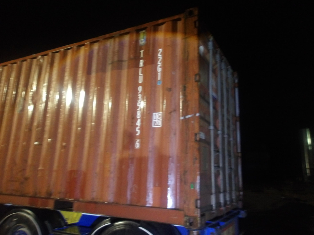Контейнер 20 футов № TRLU9358456