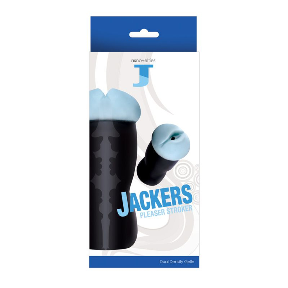 Голубой мастурбатор JACKERS OLEASER BLUE (Цвет: голубой)